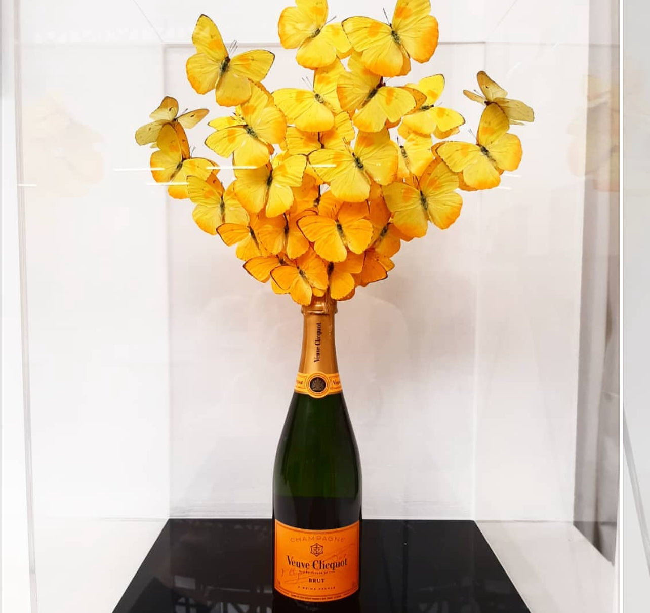 Cloche sur-mesure Veuve Cliquot